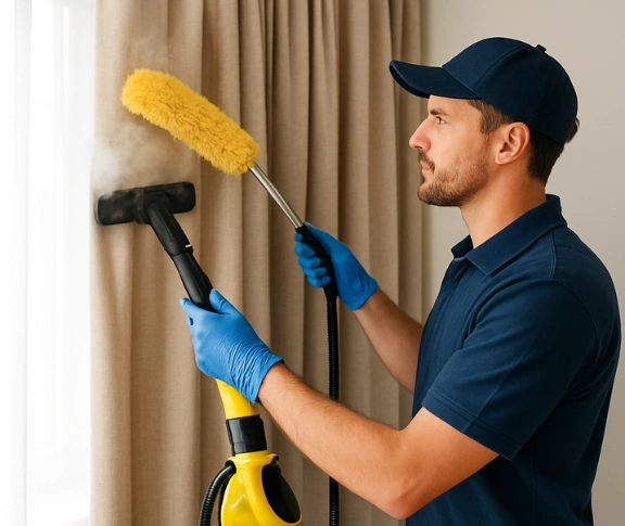 Trusted blind cleaning technician Matty Curtain Cleaning broadmeadows-vic QLD