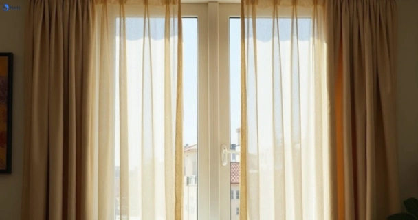 Dull dusty drapes in broadmeadows-vic before professional cleaning